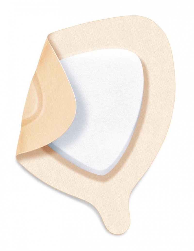 Polyuretanové krytí PermaFoam Classic Sacral - S lepícím okrajem, 22 x 22 cm (13,5 x 11,5 cm vel. polštářku), 10ks