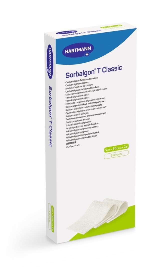 Tamponové proužky Sorbalgon T Classic - 2g/30cm, 5ks