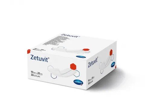 Zetuvit nesterilní kompres - 10 x 20 cm, 30ks