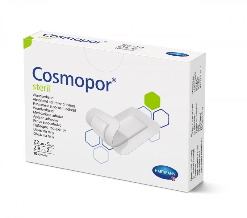 Cosmopor Steril 7,2 x 5 cm - 50ks
