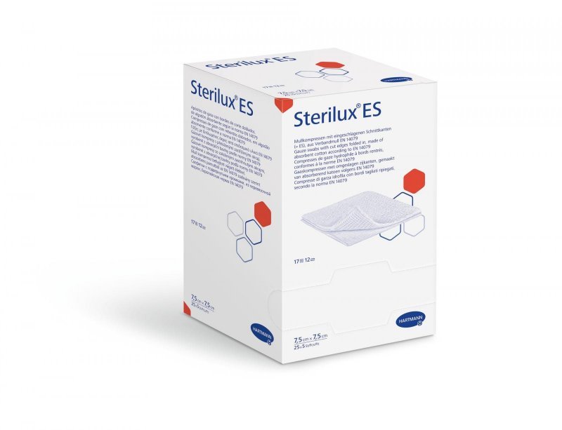 Skládané sterilní kompresy Sterilux ES 5x5 cm - 25x2ks