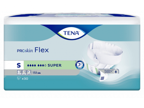 TENA Flex Super S - Kalhotky absorpční s pásem 30 ks
