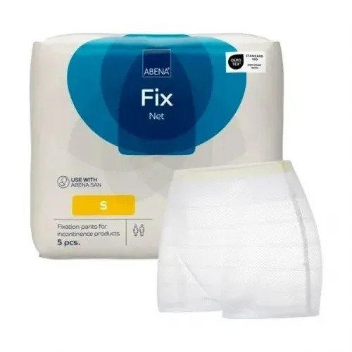 Abena FIX NET S - Fixační síťované kalhotky, boky 70-120 cm, 5ks