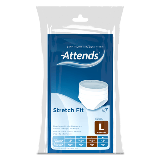 Attends Stretch Fit Pants L - Kalhotky fixační bez nohaviček 1 ks