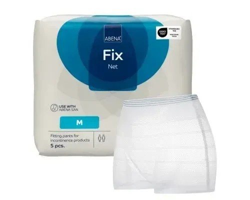 Abena FIX NET M - Fixační síťované kalhotky, boky 80-130 cm, 5ks