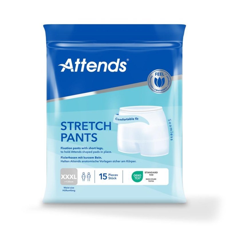 Attends Stretch Pants XXXL - Kalhotky fixační s nohavičkami 1 ks