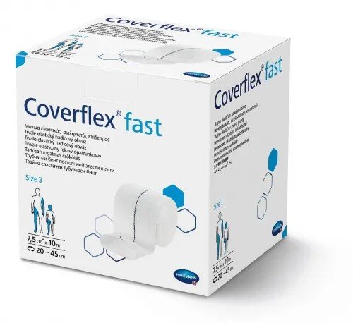 Elastický hadicový obvaz Coverflex fast - 7,5 cm x 10 m
