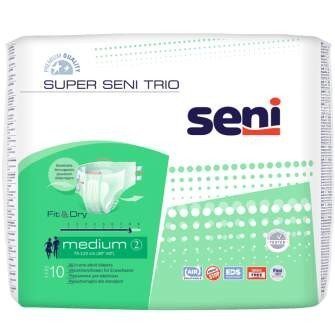 SENI Super Trio L - Kalhotky absorpční prodyšné vysoká savost 10 ks