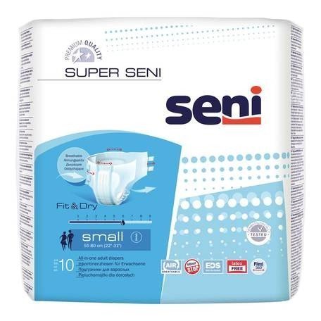 SENI Super S - Kalhotky absorpční prodyšné denní 10 ks