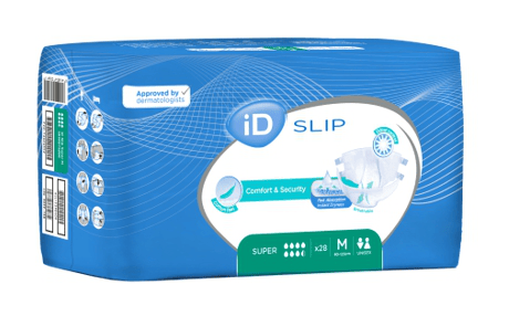 iD Slip Super M - Kalhotky absorpční plenkové 28 ks