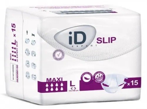 iD Slip Maxi L - Kalhotky absorpční plenkové 15 ks
