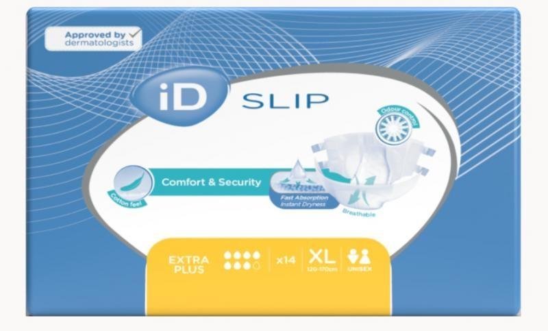 iD Slip Extra XL - Kalhotky absorpční plenkové 14 ks