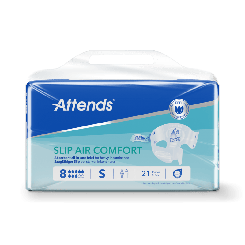 Attends Slip Air Comfort 8 S - Kalhotky absorpční plenkové 21 ks