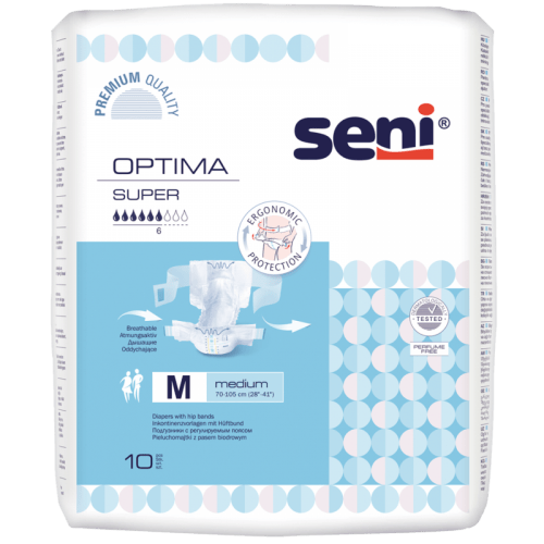 SENI Optima Super M - Kalhotky absorpční s pásem denní 10ks