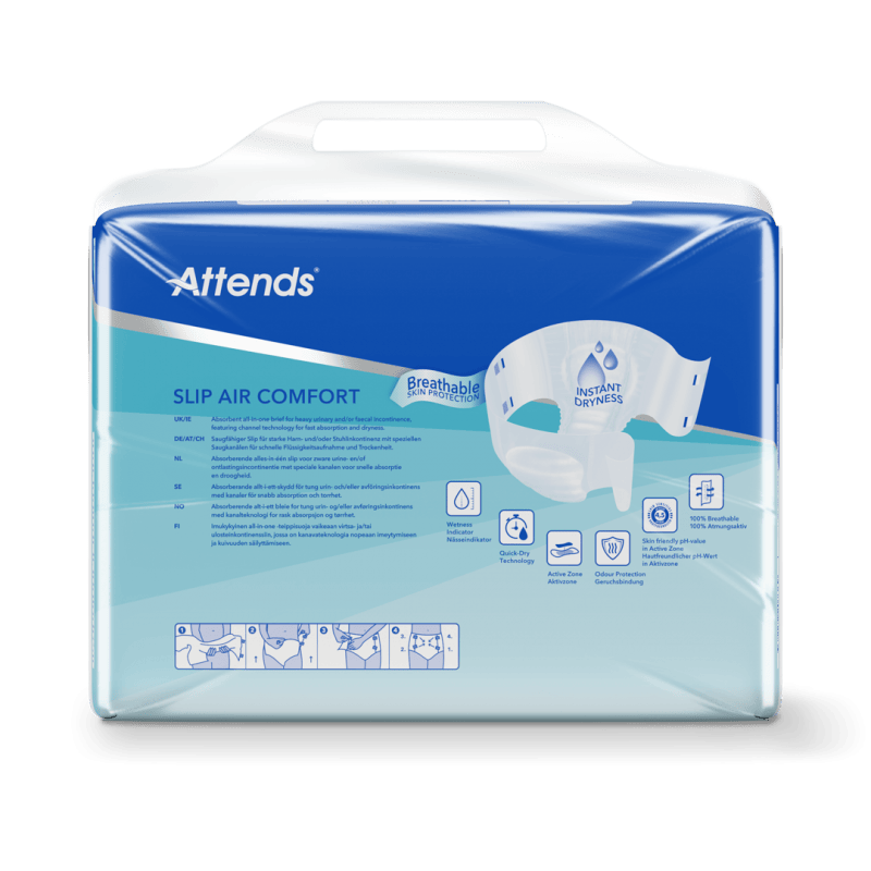 Attends Slip Air Comfort 8 L - Kalhotky absorpční plenkové 30 ks