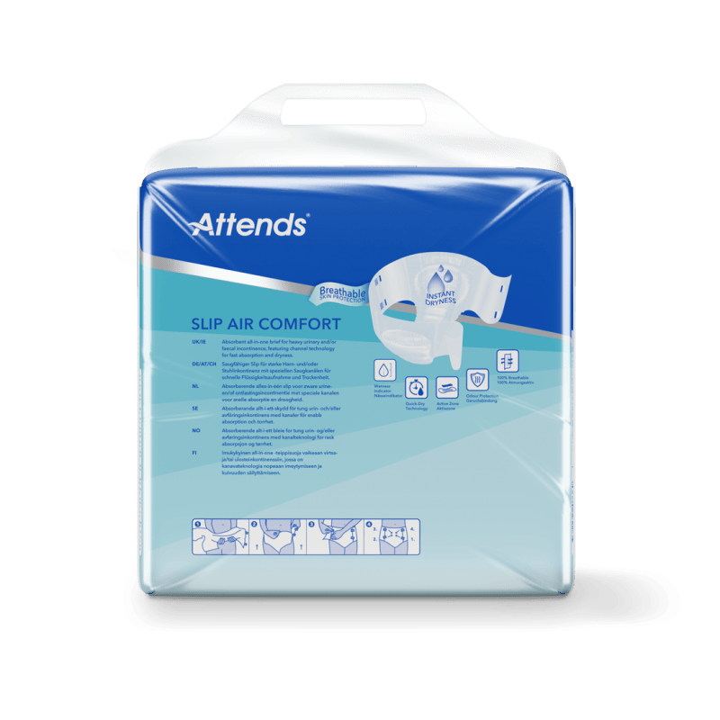 Attends Slip Air Comfort 8 XL - Kalhotky absorpční plenkové 20 ks