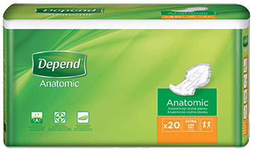 Depend Extra - Vložné pleny absorpční 20 ks