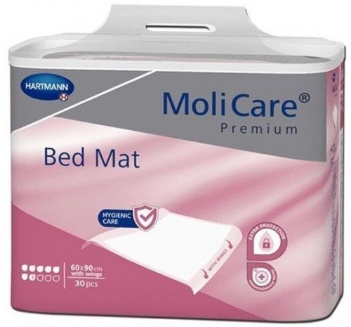 MoliCare Bed Mat 7 kapek 60x180cm - Podložka absorpční se záložkami