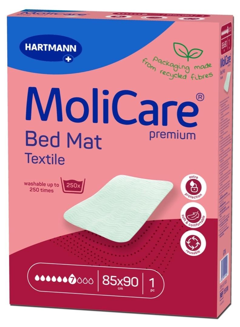 MoliCare Bed Mat Textile 7 kapek 85x90cm - Podložka absorpční 1 ks