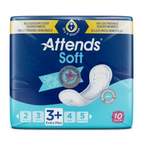 Attends Soft 3+ Extra Plus - Vložky absorpční 10 ks