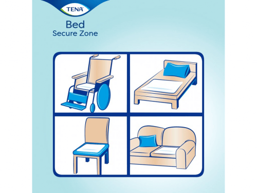 TENA Bed Plus Secure Zone 60x60 cm - Podložky absorpční 30 ks