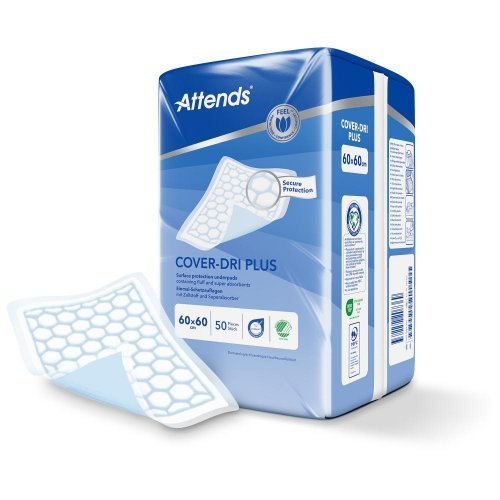 Attends Cover-Dri Plus 60x60 cm - Podložky absorpční 50 ks