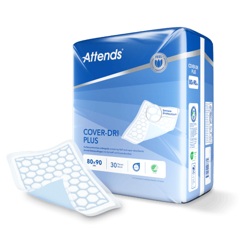 Attends Cover-Dri Plus 80x90 - Podložky absorpční 30 ks