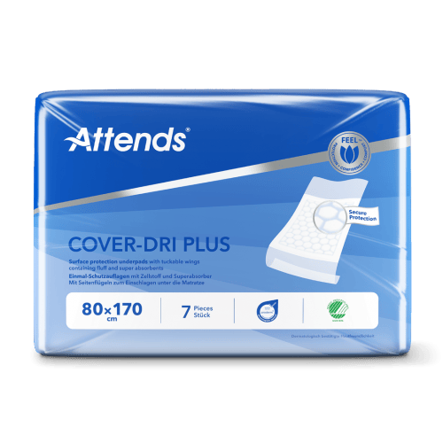 Attends Cover-Dri Plus 80x170 cm - Podložky absorpční 7 ks