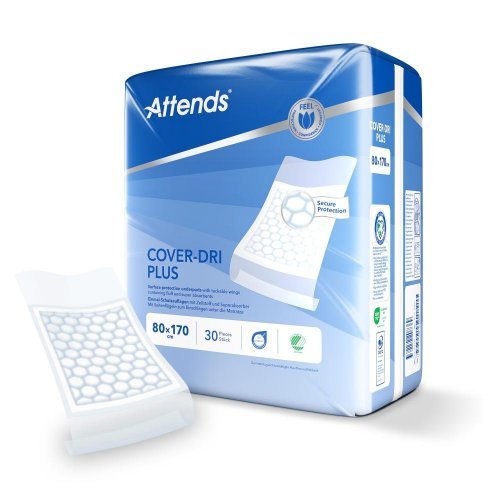 Attends Cover-Dri Plus 80x170 cm - Podložky absorpční 30 ks