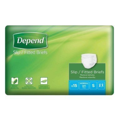 Depend Slip Normal S - Kalhotky plenkové absorpční prodyšné 15 ks