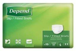Depend Slip Super S - Kalhotky plenkové absorpční prodyšné 15 ks