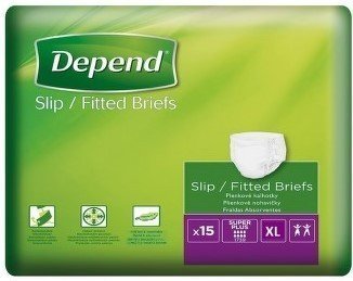 Depend Slip Super Plus XL - Kalhotky plenkové absorpční prodyšné 15 ks
