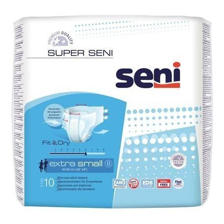 SENI Super XS - Kalhotky absorpční prodyšné denní 10 ks
