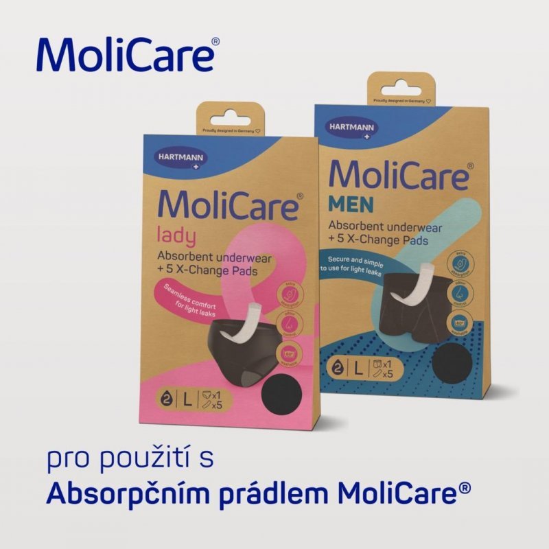 MoliCare X-Change vložky pro absorpční prádlo - 20ks