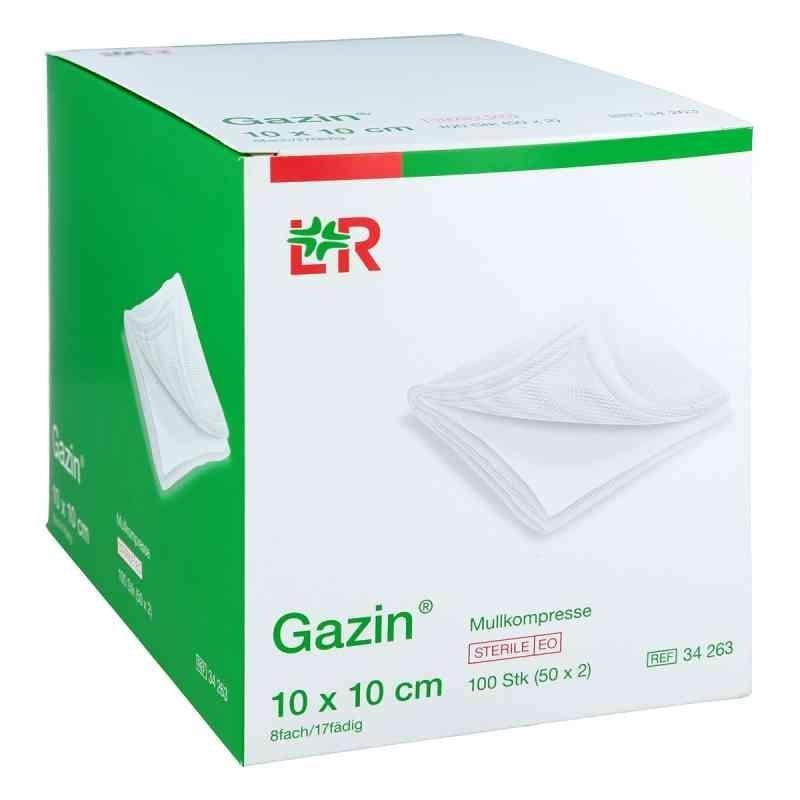 Gáza Hydrofilní Skládaná - 10 x 10cm, 100ks