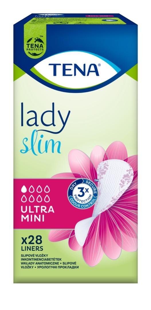 TENA Lady Slim Ultra Mini - Vložky absorbční 28 ks