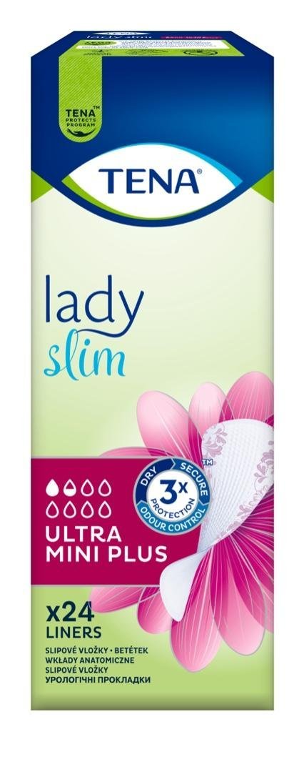 TENA Lady Slim Ultra Mini Plus - Vložky absorbční 24 ks