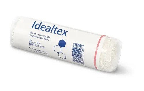Elastické obinadlo Idealtex - 12 cm x 5 m