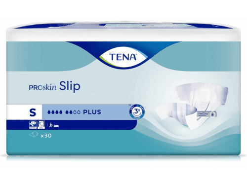 TENA Slip Plus S - Kalhotky absorpční zalepovací 30 ks