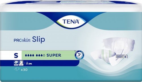TENA Slip Super S - Kalhotky absorpční zalepovací 30 ks