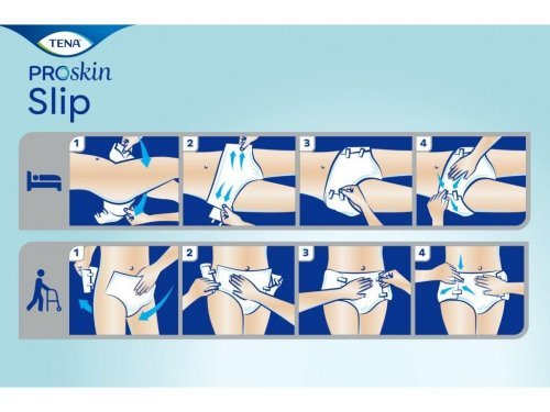 TENA Slip Maxi S - Kalhotky absorpční zalepovací 24 ks