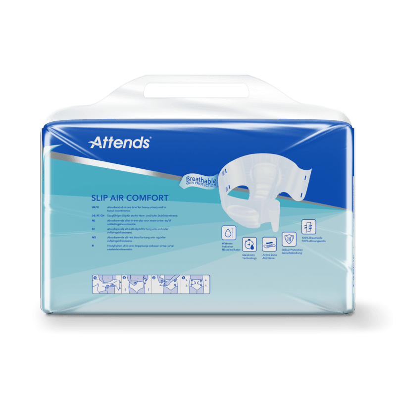 Attends Slip Air Comfort 9 XS - Kalhotky absorpční plenkové 32 ks