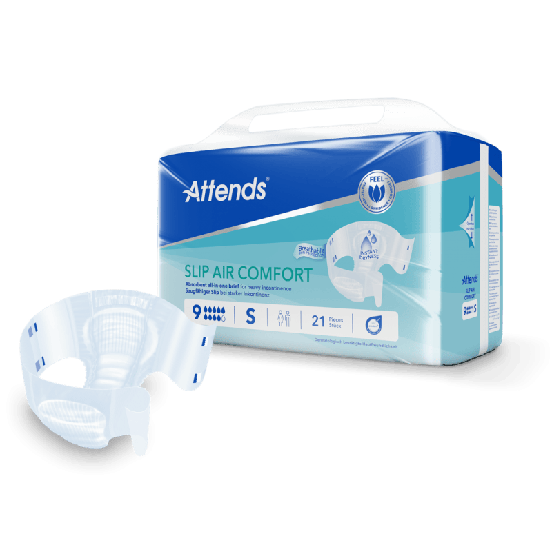 Attends Slip Air Comfort 9 S - Kalhotky absorpční plenkové 21 ks