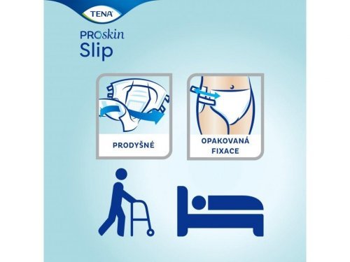 TENA Slip Maxi XL - Kalhotky absorpční zalepovací 24 ks