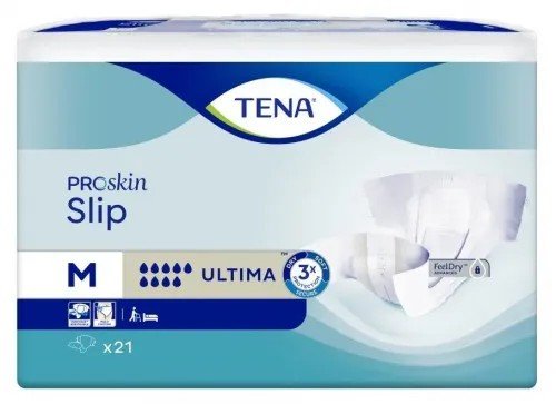 TENA Slip Ultima M - Kalhotky absorpční zalepovací 21 ks