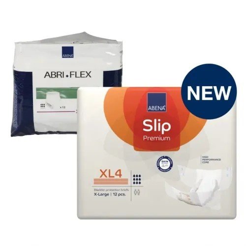 Abena Slip Premium XL4 - Kalhotky zalepovací absorpční prodyšné 12 Ks