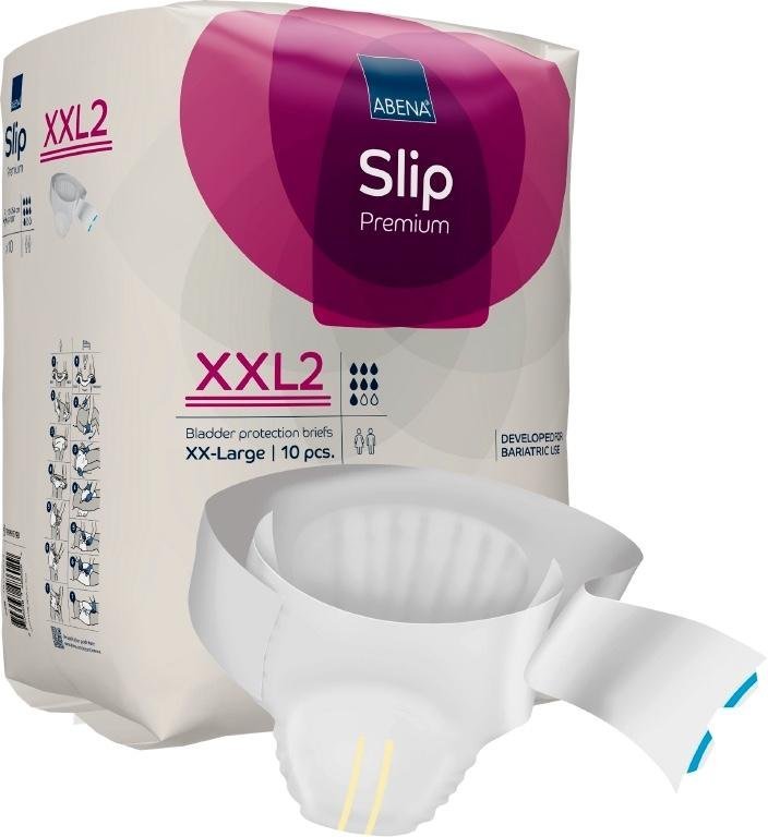 Abena Slip XXL2 - Kalhotky zalepovací absorpční 10 Ks
