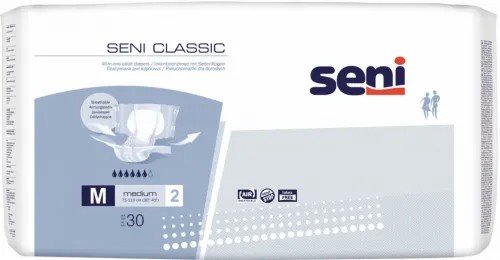 SENI Classic M - Kalhotky absorbční prodyšné denní 30 ks