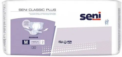 SENI Classic Plus L - Kalhotky absorbční prodyšné noční 30 ks
