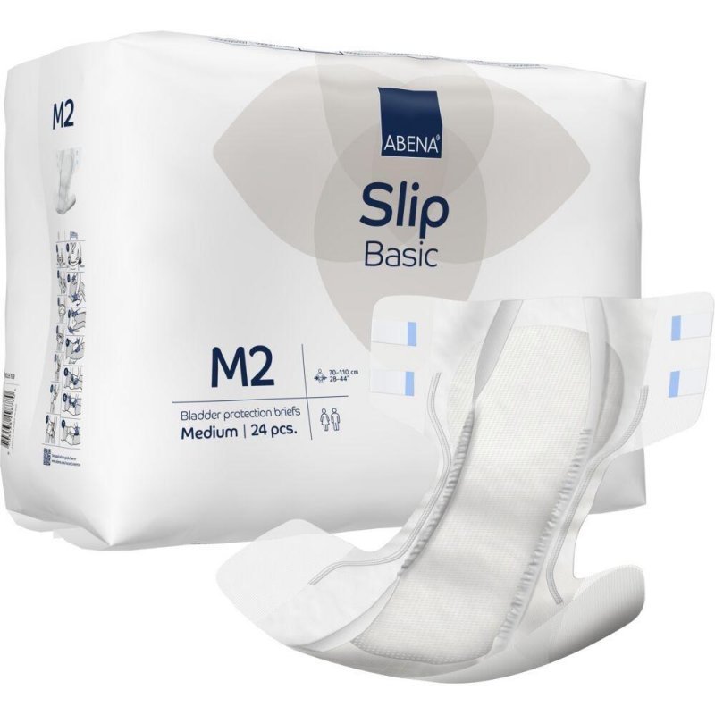 Abena Slip Basic M2 - Kalhotky plenkové absorpční 24 ks